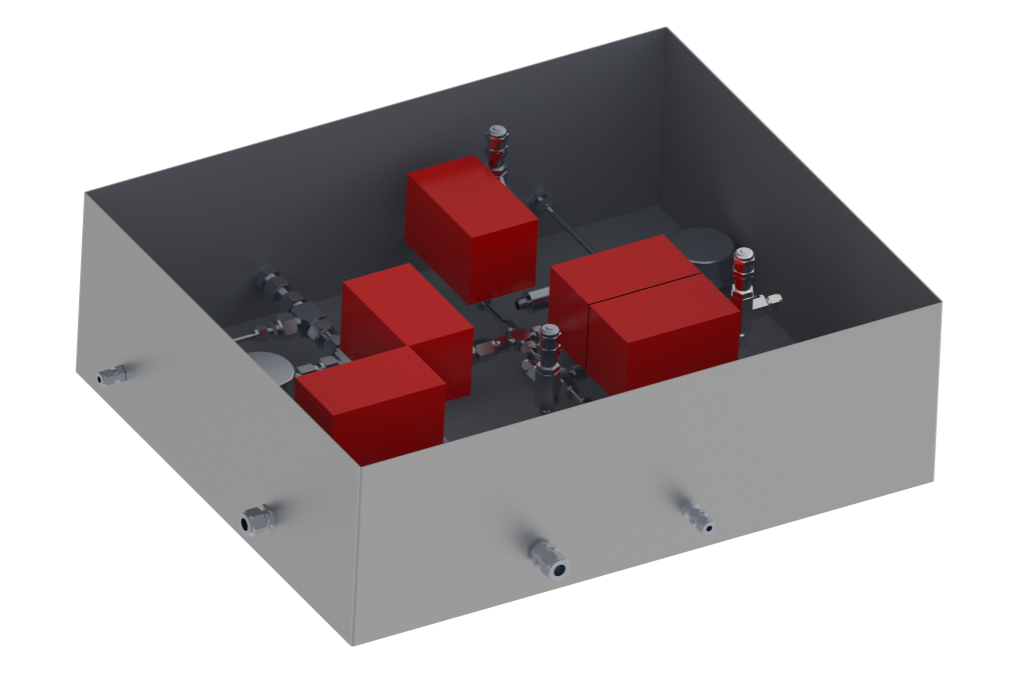 GSE box CAD render