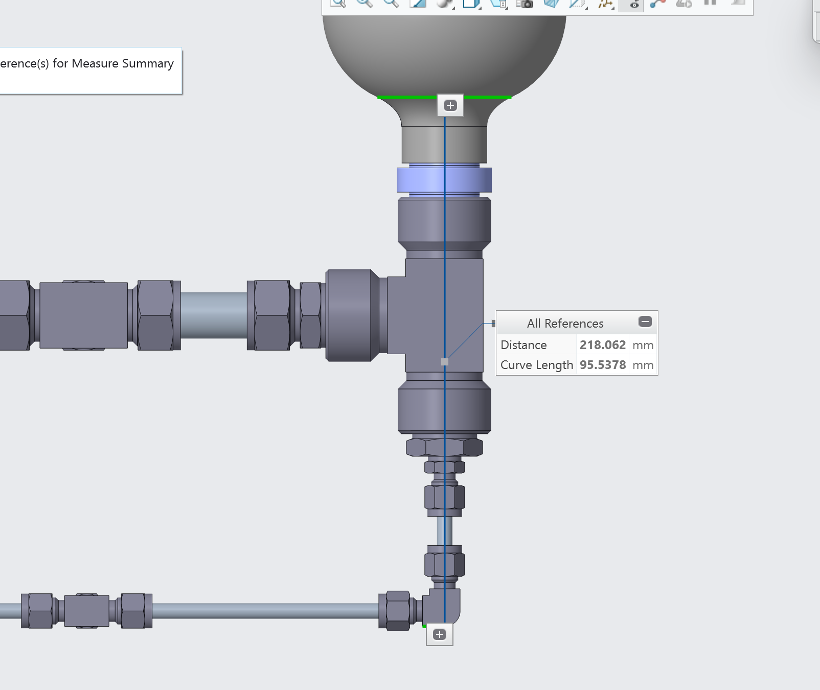Dip tube assembly