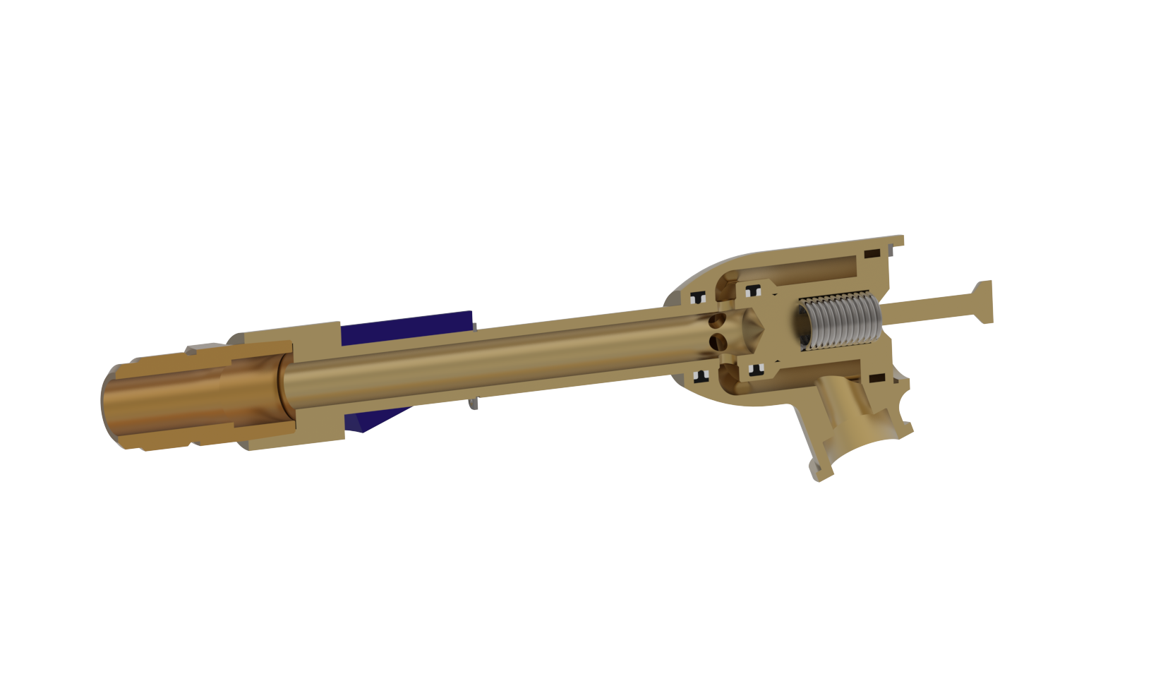 Quick disconnect and abort line assembly CAD