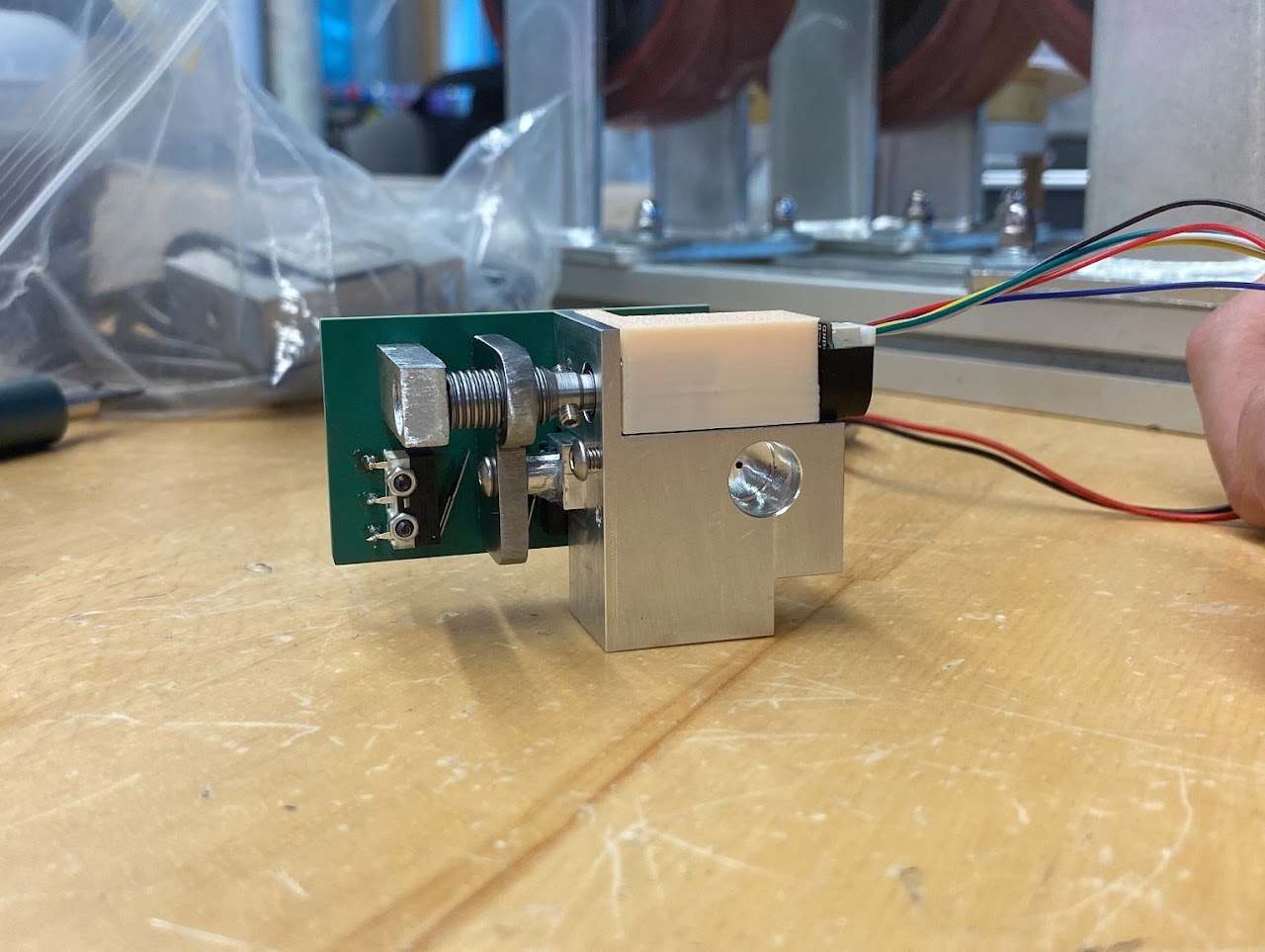 Assembled pilot valve